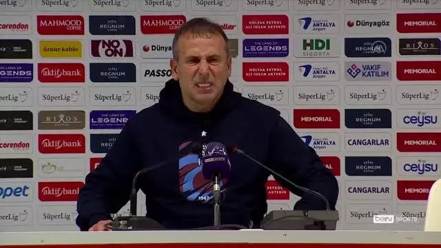 Fraport TAV Antalyaspor - Trabzonspor maçının ardından Fraport TAV Antalyaspor - Trabzonspor maçının ardından