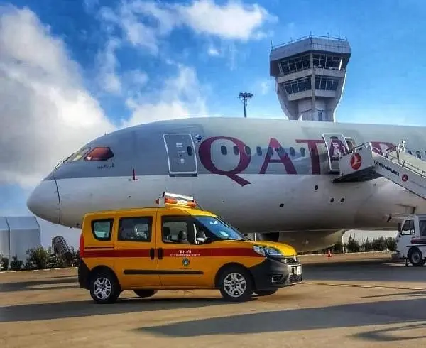 Katar uçağı, Şanlıurfa'ya zorunlu iniş yaptı Katar uçağı, Şanlıurfa'ya zorunlu iniş yaptı