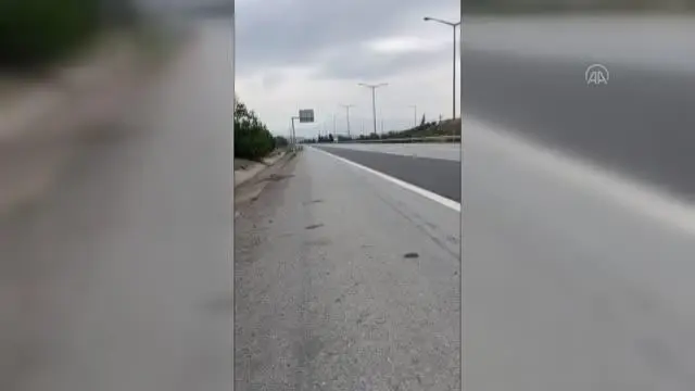 Otoyolda motosiklet yarışına para cezası Otoyolda motosiklet yarışına para cezası