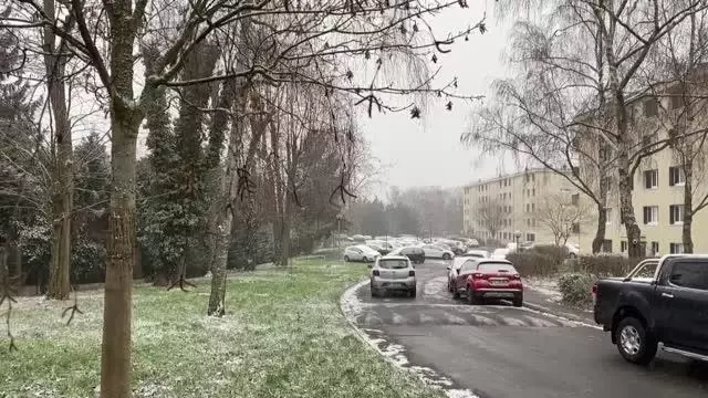 Paris beyaza büründü Paris beyaza büründü