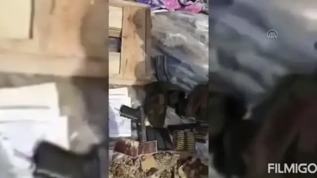 PKK'lı teröristlerce kullanılan 4 sığınak imha edildi PKK'lı teröristlerce kullanılan 4 sığınak imha edildi