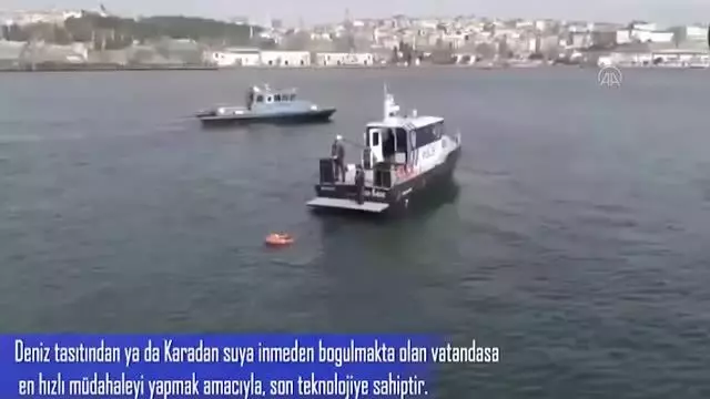Sahil kentlerine uzaktan kumandalı 70 can simidi gönderildi Sahil kentlerine uzaktan kumandalı 70 can simidi gönderildi