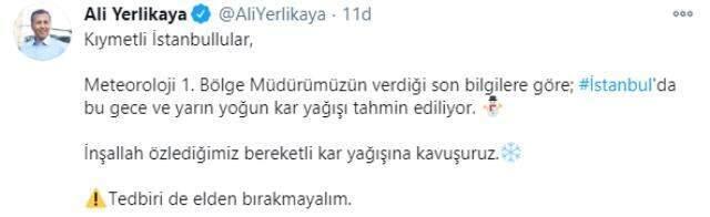 Son Dakika! İstanbul'da bu gece ve yarın yoğun kar yağışı bekleniyor, kar kalınlığı 20 - 40 cm arasında olacak Son Dakika! İstanbul'da bu gece ve yarın yoğun kar yağışı bekleniyor, kar kalınlığı 20 - 40 cm arasında olacak