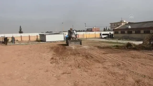 Son dakika haberi | TEL ABYAD - Barış Pınarı Harekatı bölgesinde kadın hastalıkları ve doğum hastanesi kurulumu çalışmaları başladı Son dakika haberi | TEL ABYAD - Barış Pınarı Harekatı bölgesinde kadın hastalıkları ve doğum hastanesi kurulumu çalışmaları başladı