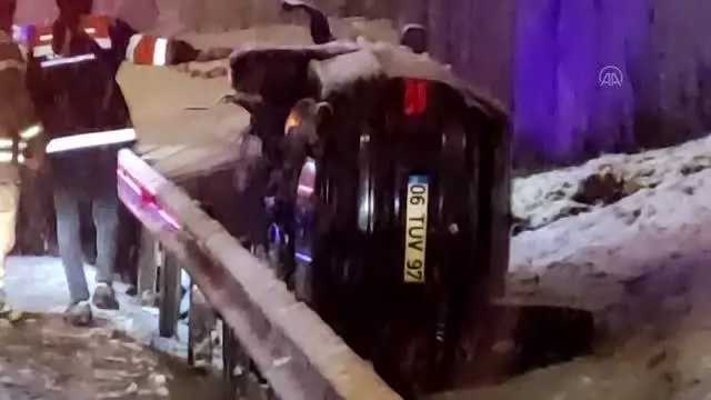 Ümraniye'de trafik kazası Ümraniye'de trafik kazası