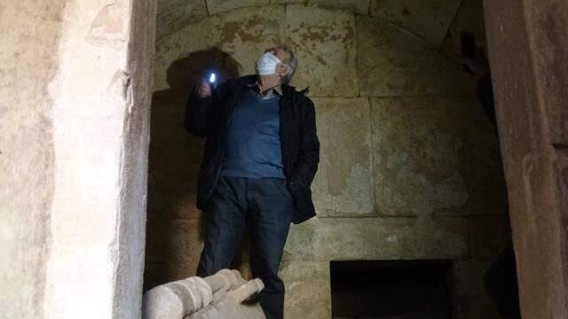 2 bin 500 yıllık 'mezar oda' halen gizemini koruyor 2 bin 500 yıllık 'mezar oda' halen gizemini koruyor