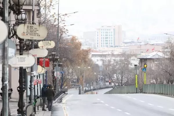 Ankara'da, kısıtlama sessizliği Ankara'da, kısıtlama sessizliği