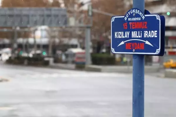 Ankara'da, kısıtlama sessizliği Ankara'da, kısıtlama sessizliği