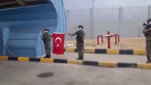 Azerbaycan askerleri 'Kış Tatbikatı' için Kars'ta Azerbaycan askerleri 'Kış Tatbikatı' için Kars'ta