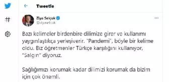 Son dakika haberleri | Bakan Selçuk: Sağlığımızı korumak kadar dilimizi korumak da çok önemli