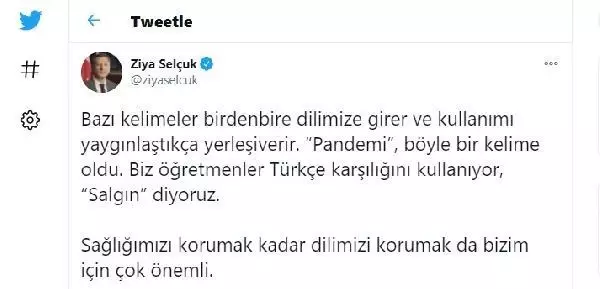 Son dakika haberleri | Bakan Selçuk: Sağlığımızı korumak kadar dilimizi korumak da çok önemli Son dakika haberleri | Bakan Selçuk: Sağlığımızı korumak kadar dilimizi korumak da çok önemli