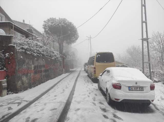 İstanbul'da kar yağışı gece boyunca devam etti! Kentin bazı yerlerinde kartpostallık görüntüler ortaya çıktı İstanbul'da kar yağışı gece boyunca devam etti! Kentin bazı yerlerinde kartpostallık görüntüler ortaya çıktı