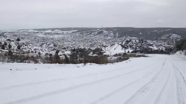 KASTAMONU - Kent merkezi beyaza büründü KASTAMONU - Kent merkezi beyaza büründü