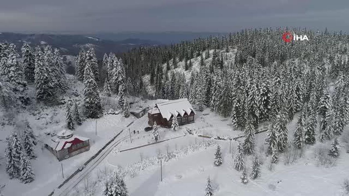 Ordu'dan kartpostallık kar görüntüleri