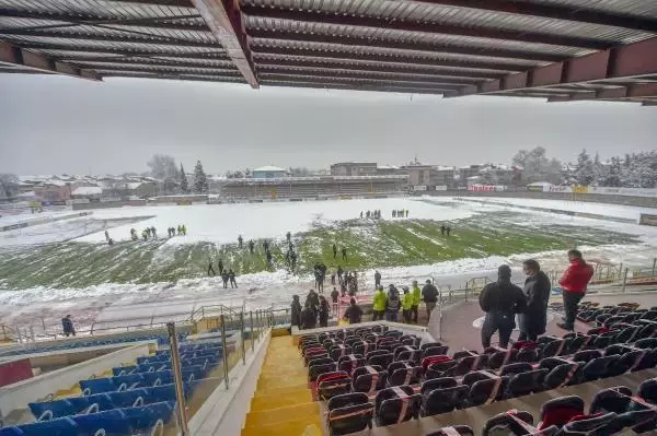 Sancaktepe FK maçına kar engeli Sancaktepe FK maçına kar engeli