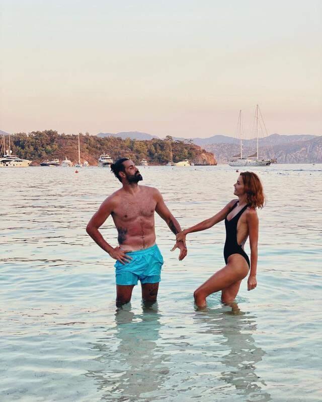 Volkan Demirel's wife, Zeynep, played sports with the atmosphere of play Volkan Demirel's wife, Zeynep, played sports with the atmosphere of play