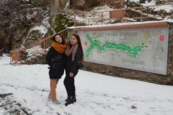 12 bin kilometre uzaktan gelen turistler Ihlara'ya hayran kaldı 12 bin kilometre uzaktan gelen turistler Ihlara'ya hayran kaldı