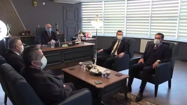 AK Parti Genel Sekreteri Fatih Şahin, temaslarda bulundu AK Parti Genel Sekreteri Fatih Şahin, temaslarda bulundu