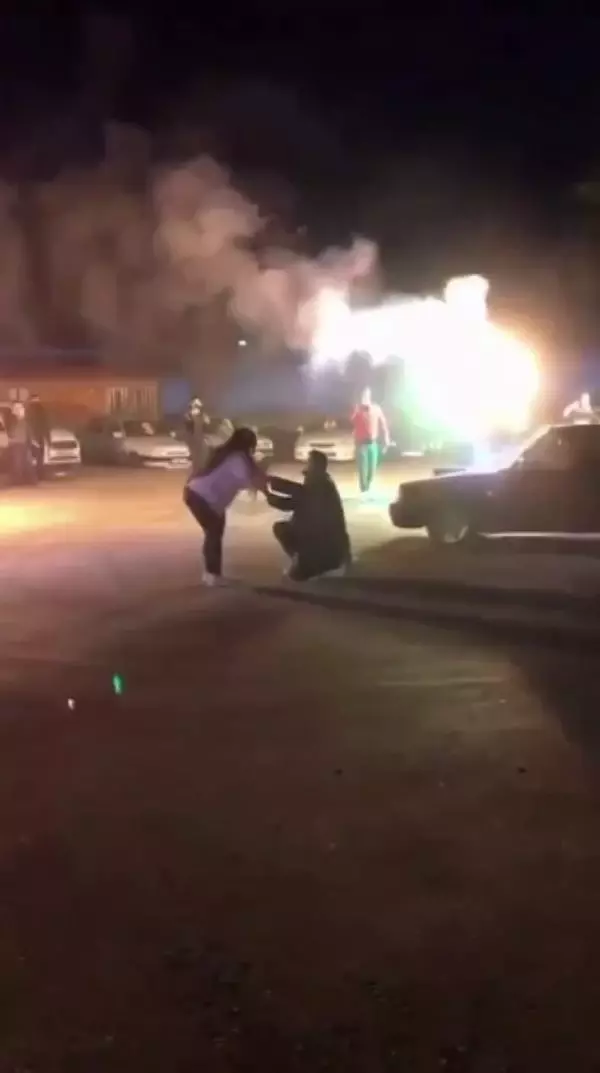 Antalya'da driftli evlilik teklifi Antalya'da driftli evlilik teklifi