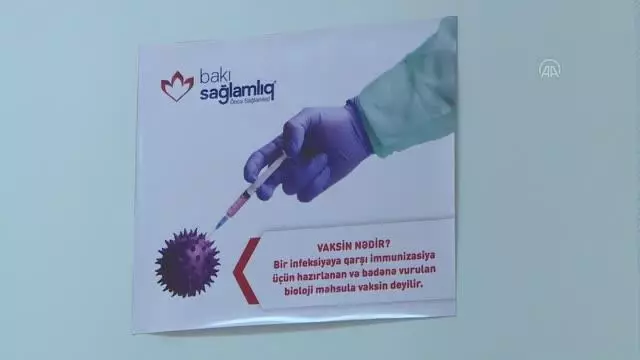 Azerbaycan'da Kovid-19'a karşı aşılama başladı Azerbaycan'da Kovid-19'a karşı aşılama başladı