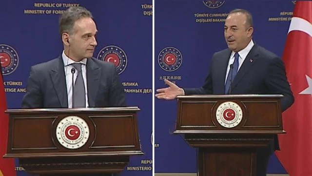 Mesut Özil dialogue marked the joint press conference of Minister Çavşuğlu with his German counterpart