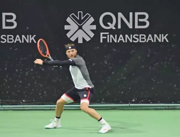 Istanbul Indoor Challenger'da Ergi Kırkın ikinci turda Istanbul Indoor Challenger'da Ergi Kırkın ikinci turda