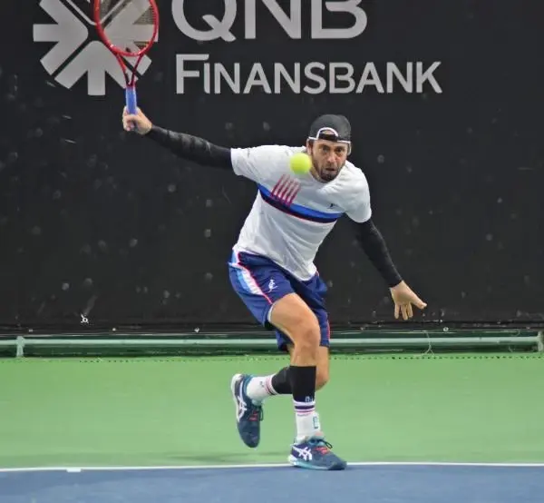 Istanbul Indoor Challenger'da Ergi Kırkın ikinci turda Istanbul Indoor Challenger'da Ergi Kırkın ikinci turda