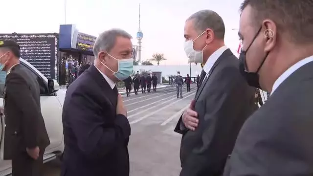 Son dakika... Milli Savunma Bakanı Akar, Bağdat'ta Irak İçişleri Bakanı El Ganimi ile görüştü Son dakika... Milli Savunma Bakanı Akar, Bağdat'ta Irak İçişleri Bakanı El Ganimi ile görüştü