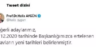 ÖSYM'nin ertelediği sınavların yeni tarihleri belli oldu