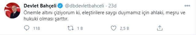 Son Dakika! Bahçeli'den Özdağ'a yapılan saldırıyla ilgili açıklama: Kim neye maruz kalmışsa önce etrafına baksın Son Dakika! Bahçeli'den Özdağ'a yapılan saldırıyla ilgili açıklama: Kim neye maruz kalmışsa önce etrafına baksın
