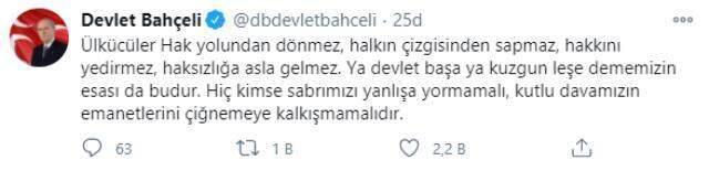 Son Dakika! Bahçeli'den Özdağ'a yapılan saldırıyla ilgili açıklama: Kim neye maruz kalmışsa önce etrafına baksın Son Dakika! Bahçeli'den Özdağ'a yapılan saldırıyla ilgili açıklama: Kim neye maruz kalmışsa önce etrafına baksın