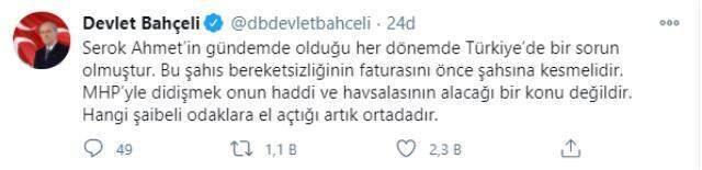 Son Dakika! Bahçeli'den Özdağ'a yapılan saldırıyla ilgili açıklama: Kim neye maruz kalmışsa önce etrafına baksın Son Dakika! Bahçeli'den Özdağ'a yapılan saldırıyla ilgili açıklama: Kim neye maruz kalmışsa önce etrafına baksın