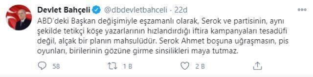Son Dakika! Bahçeli'den Özdağ'a yapılan saldırıyla ilgili açıklama: Kim neye maruz kalmışsa önce etrafına baksın Son Dakika! Bahçeli'den Özdağ'a yapılan saldırıyla ilgili açıklama: Kim neye maruz kalmışsa önce etrafına baksın