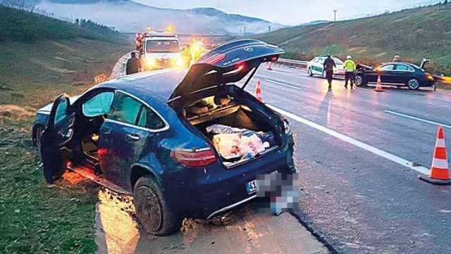 İzmir dönüşü korkunç kaza! Arabası takla atan Tolgahan Sayışman ölümden döndü