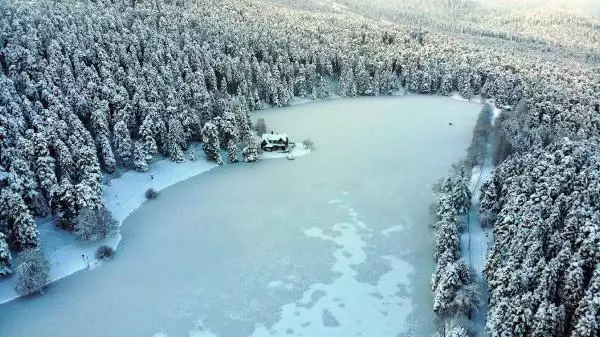Bolu, eksi 32 dereceyle en soğuk il oldu Bolu, eksi 32 dereceyle en soğuk il oldu