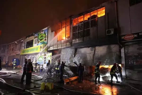 Gaziantep'te hırdavatçıda yangın - Haberler