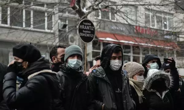 Son dakika haber: Hrant Dink öldürülüşünün 14'üncü yılında anıldı