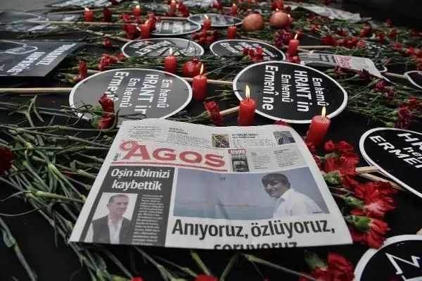 Son dakika haber: Hrant Dink öldürülüşünün 14'üncü yılında anıldı