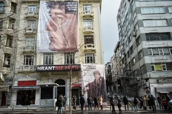 Son dakika haber: Hrant Dink öldürülüşünün 14'üncü yılında anıldı