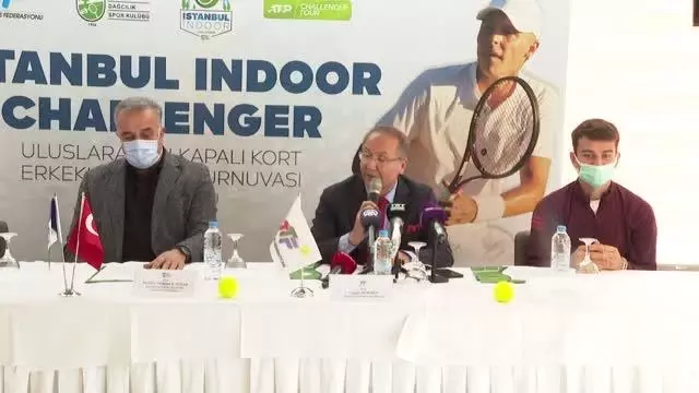 İstanbul Indoor Challenger tenis turnuvasının basın toplantısı yapıldı İstanbul Indoor Challenger tenis turnuvasının basın toplantısı yapıldı