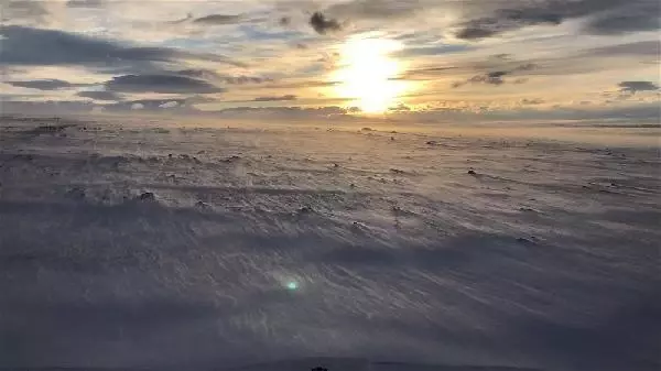 Kars'ta tipi; evler kara gömüldü, dışarı çıkamadılar Kars'ta tipi; evler kara gömüldü, dışarı çıkamadılar
