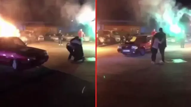 Kız arkadaşına 'driftli' evlilik teklifinde bulunan vatandaş 78 bin lira ceza yedi Kız arkadaşına 'driftli' evlilik teklifinde bulunan vatandaş 78 bin lira ceza yedi
