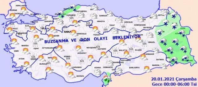 Meteoroloji'den 5 il için kuvvetli kar yağışı ve çığ uyarısı Meteoroloji'den 5 il için kuvvetli kar yağışı ve çığ uyarısı