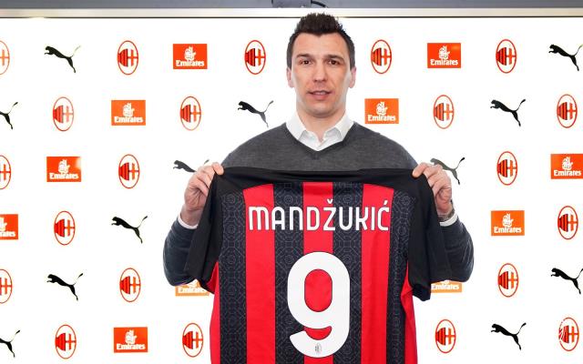 Milan added Mandzukic, which Beşiktaş also wanted