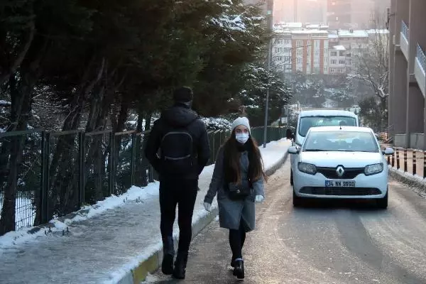 Yolları tuzladılar kaldırımı unuttular