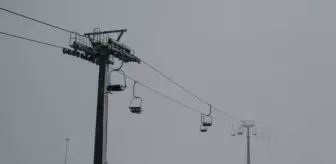 Yeterli kar olmayan Akdağ'da sessiz sezon