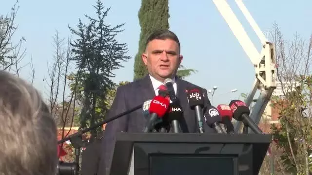 Bakan Kasapoğlu, Samsunspor Anıtı açılış törenine katıldı