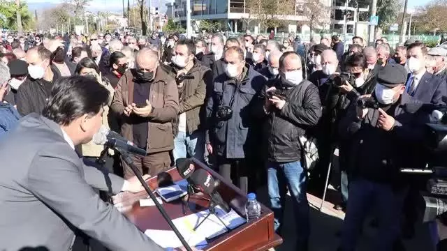 Fethiye'de Uğur Mumcu anısına yaptırılan anıt açıldı Fethiye'de Uğur Mumcu anısına yaptırılan anıt açıldı