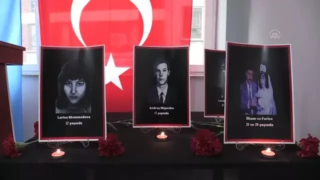 Giresun'da, '20 Ocak' katliamının kurbanları anıldı Giresun'da, '20 Ocak' katliamının kurbanları anıldı