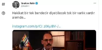 İbrahim Kalın: Sokak kısıtlamaları başka sesleri duyma imkanı verdi
